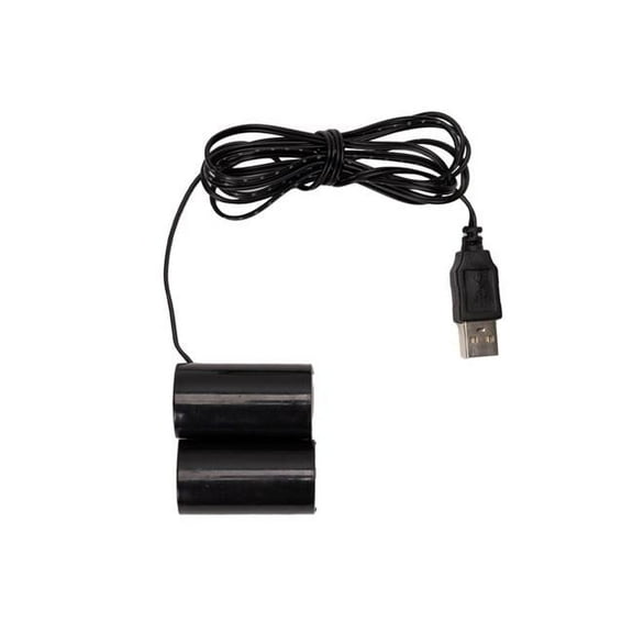 58 in. Lead Wire Plastic 2 x C Replacement Battery, Black - Set of 3