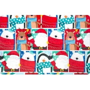 MINKY Xmas Greeting Digital Cuddle® Cardinal Shannon Fabrics Christmas