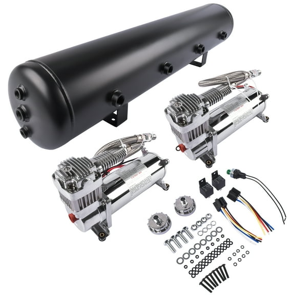 580 Air Compressor with 5 Gallon , 150 Pressure, 180 PSI Cut-Off for Vehicle Air Systems and Tire Inflation