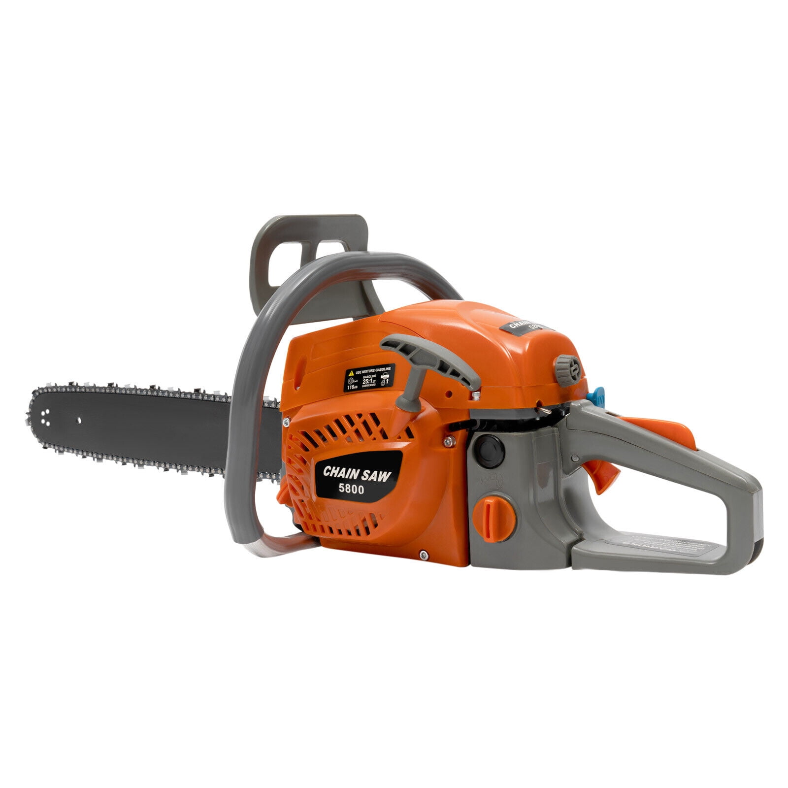 5800 2.4kw 58cc 2-Stroke Gasoline Chainsaw 20'' Gas Powered