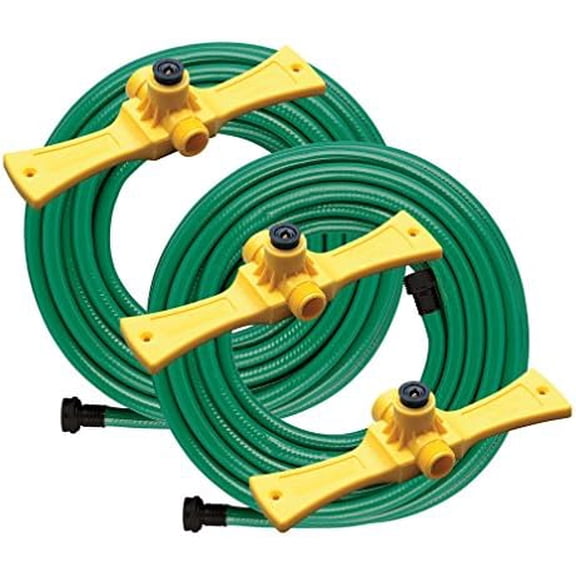 58092N Port-A-Rain Hose Watering Sprinkler System, Green