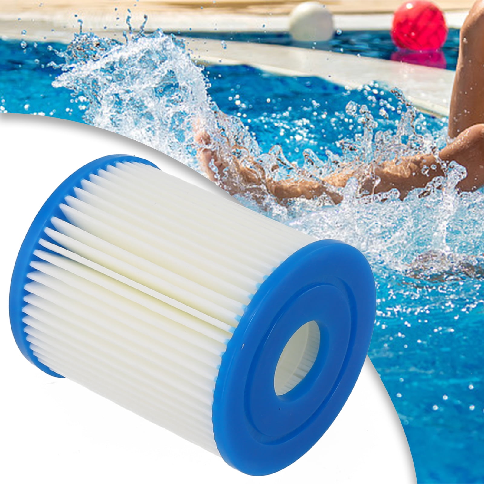 58093 Type I Cartridge Filter - High-Quality, Dirt-Capturing, for 330 Gallon Pool Flowclear 58381 Pump - Keeps Water Clean \u0026 Fresh