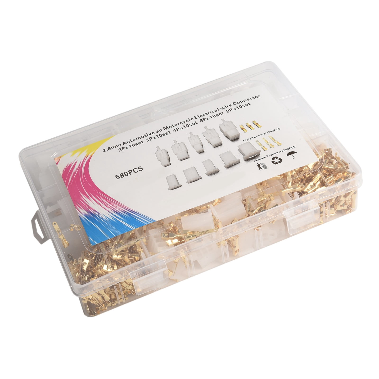 580Pcs Automotive Wire Connectors - Superior Quality And Easy To Use