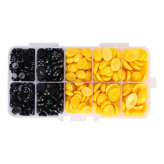 580Pcs Plastic Eyes Noses, Flat Doll Teddy Bear Stuffed Animals Diy Making Toys Accessories, Eyes Noses For Stuffed Animals, Teddy Bears, Puppet Crafts, Hand Puppets
