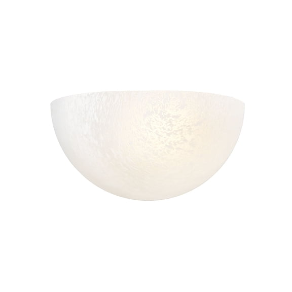 581-WH Millennium Lighting Luneer - 1 Light Glass Wall Sconce-5 Inch Tall and 10 Inch Wide