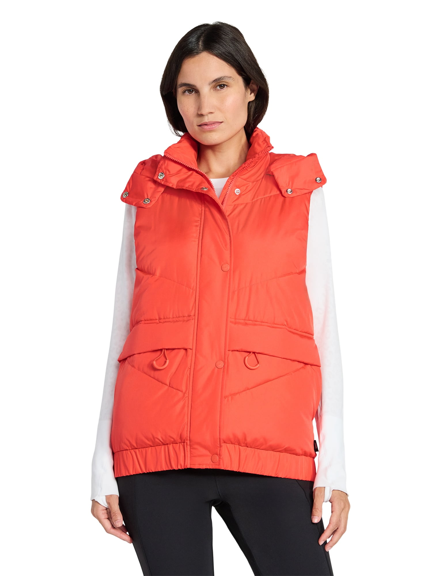 Ozark Trail Women's and Women's Plus Size Mid Length Vest, Sizes XS-3X