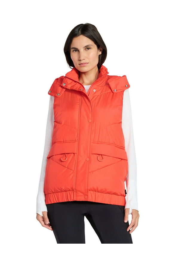 Women's and Women's Plus Size Mid Length Vest, Sizes XS-3X