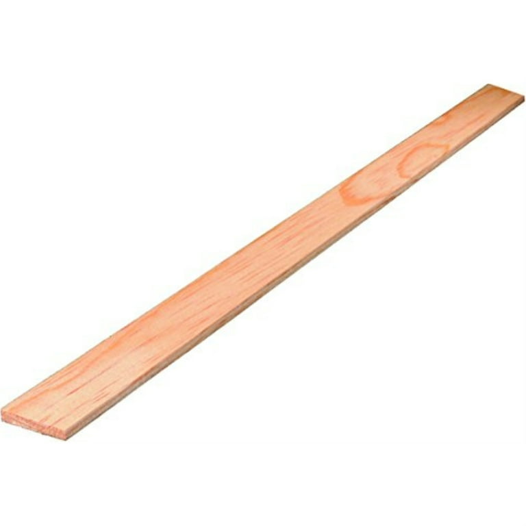 Alexandria Moulding 3/8 in. H X 8 ft. L Unfinished Brown Pine Molding Alexandria Moulding 3/8 in. H X 8 ft. L Unfinished Brown Pine Molding