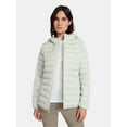 thumbnail image 1 of Ozark Trail Women's and Women's Plus Size Core Puffer Jacket with Hood, Sizes XS-3X, 1 of 7