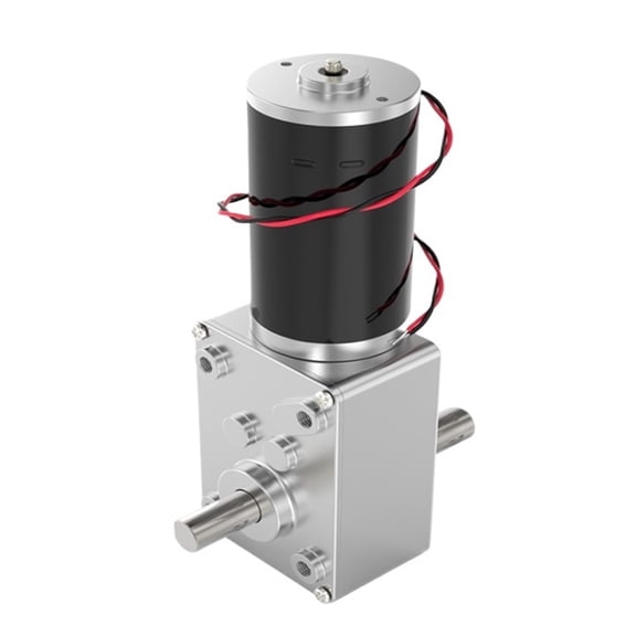 5840-31 DC 12V Volt Gear Motor Double Shaft Long 33MM Reverse Gearbox All Metal Gears 12-470RPM Speed Motor 24V ,Low Noise - 12V 16RPM_SINGLE MOTOR