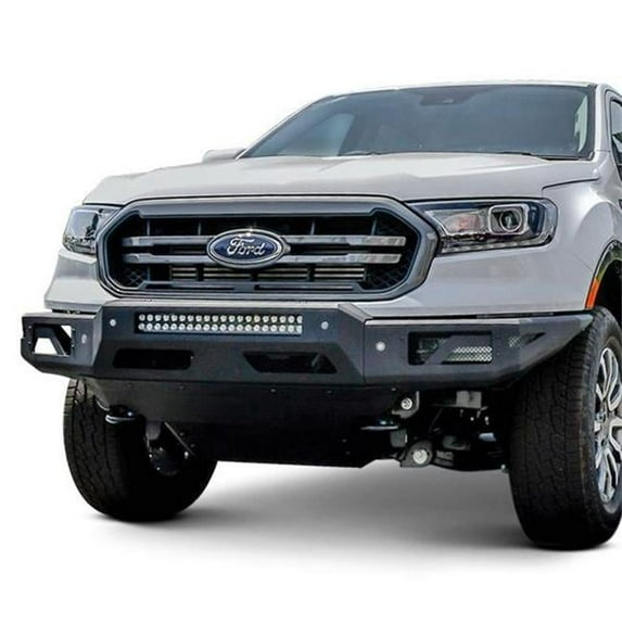 5841085 Pro-Mod Full Width Textured Black Front Modular Bumper for 2019-2020 Ford Ranger