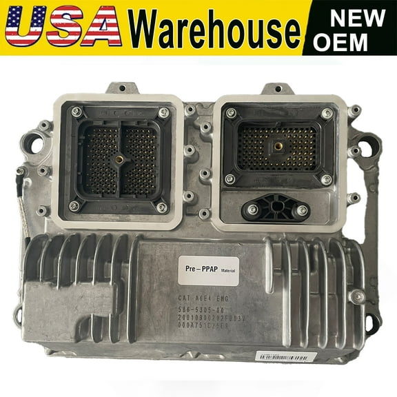 586-5305 Electronic Control Module 544-1834 ECM 11R-1252 controller New with Core (NWC) (A6E4 Machine Module) For Caterpillar CAT 352 355 Excavator 730  EJECTOR 725 735 Truck  C13B Engine