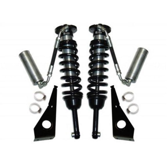 58735 2.5 in. Front Extended Travel Remote Reservoir Coilover Shock Kit for 2005 Tacoma 4WD & 2WD Prerunner