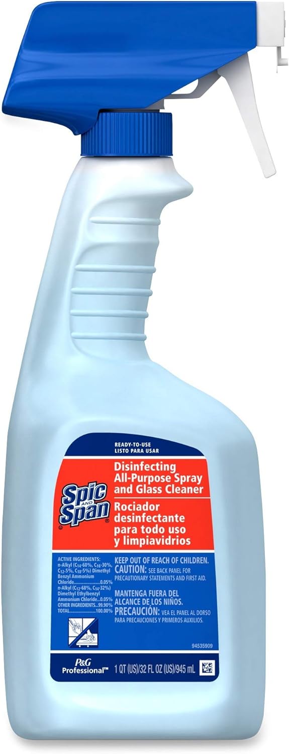 58775 All Purpose Disinfectant/Glass Cleaner 32oz Fresh/BE - Walmart.com