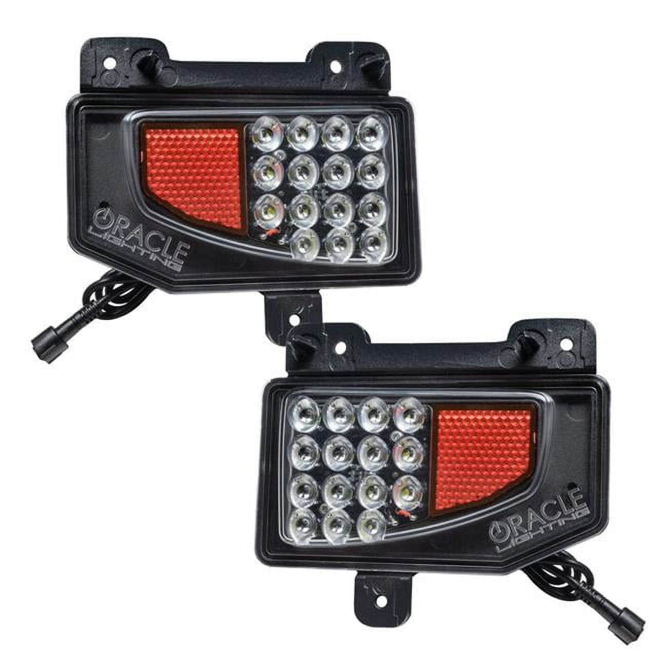 5878504 Rear Bumper LED Reverse Lights for 2020-2021 Jeep Gladiator JT ...