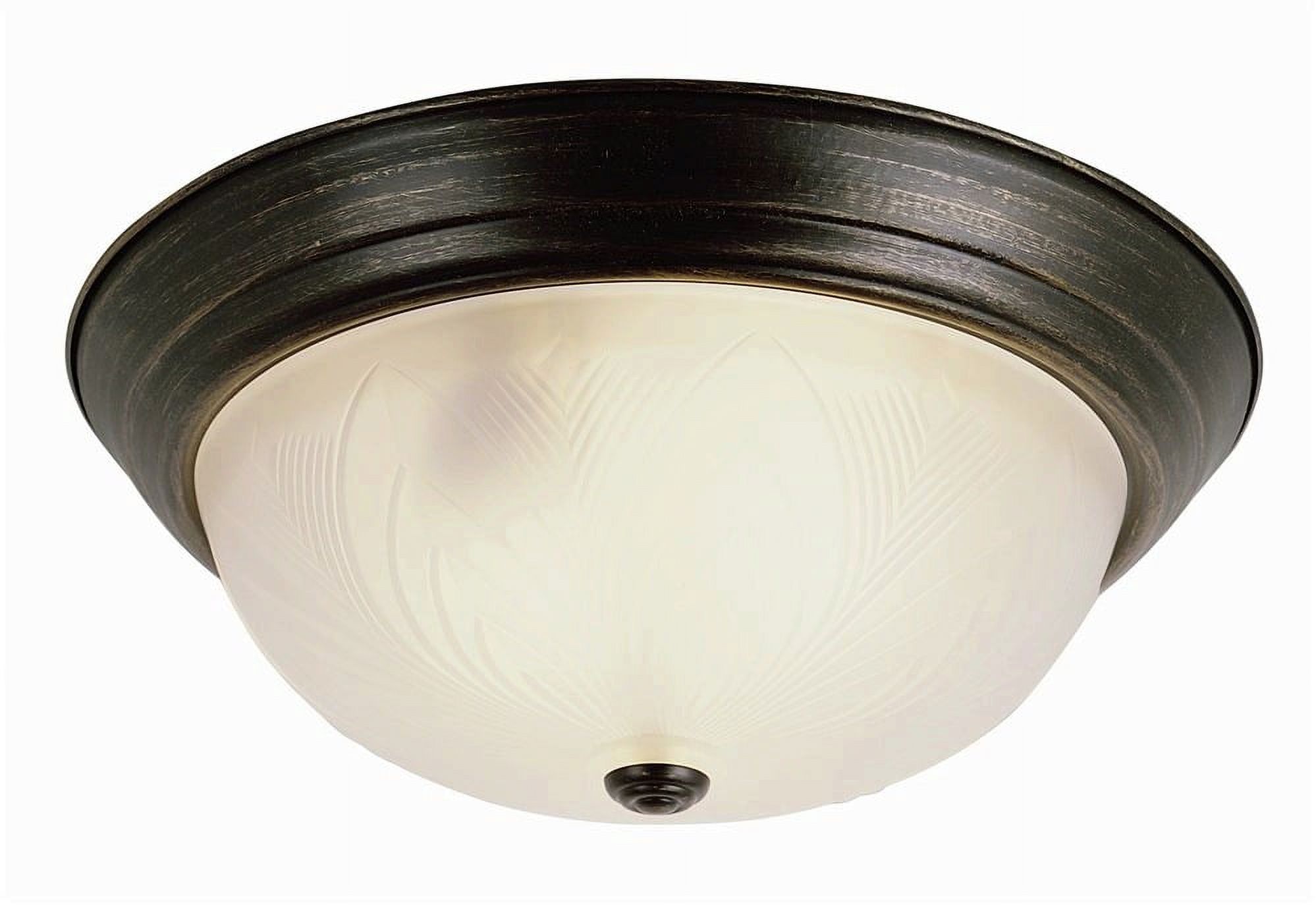 58802 ROB-Trans Globe Lighting-Back To Basics - Three Light Flush Mount - image 1 of 2