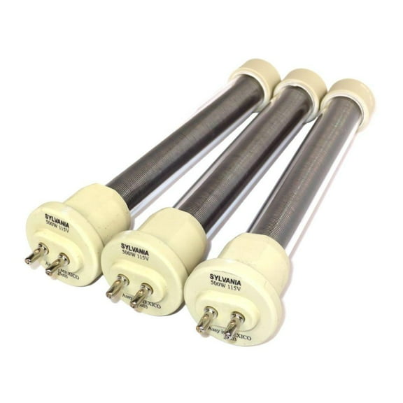 58911 US001 Sylvania 500W/T6/115V EdenPURE 3 Pack Infrared Heating Element