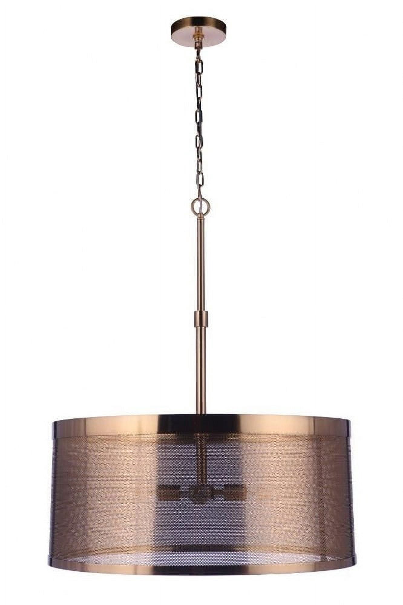 58994-SB-Craftmade Lighting-Mesh - 4 Light Pendant-34 Inches Tall and ...