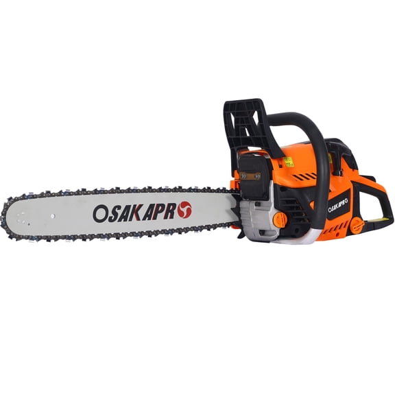 58CC Gas Chainsaw, 20" Professional Grade Chainsaw with 3.2HP Engine, Anti-Vibration & Quick Start