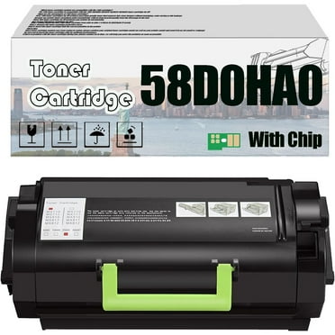 58D0HA0 Toner Cartridge, Compatible for Lexmark MS821n MS821dn MS822de Printers —— High Print Volume with Chi