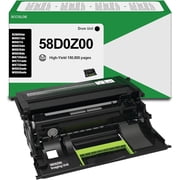 58D0Z00 Black Imaging Unit Compatible for Lexmark 58D0Z00 Imaging Unit Replacement for Lexmark MS821dn MS821n MS823dn MS825dn MS826de B2865dw MS725dvn MX721ade MX722ade MX822ade MX826ade