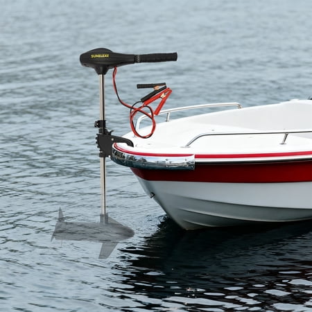 58LBS 12V Thrust Electric Trolling Motor Outboard Motor Fishing Boat Engine