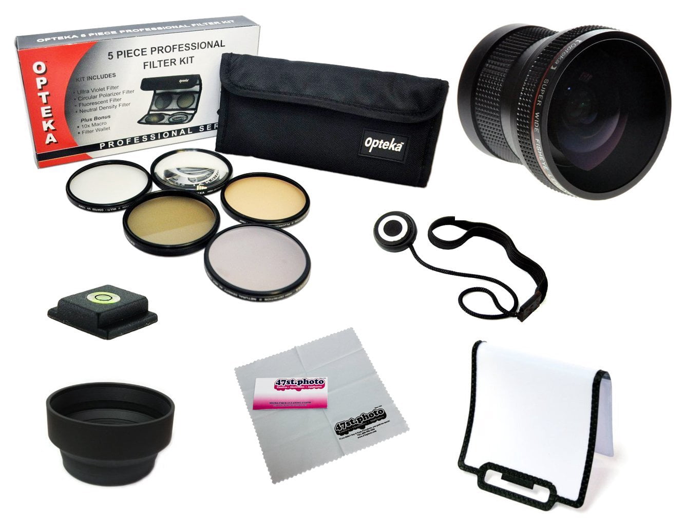 58MM Filter Accessory Kit for CANON EOS Rebel T5i T4i T3i T3 T2i T1i XT ...