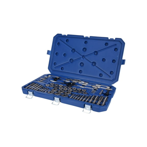 Century Drill & Tool 98958 Fractional Tap and Die Set, 58-Piece