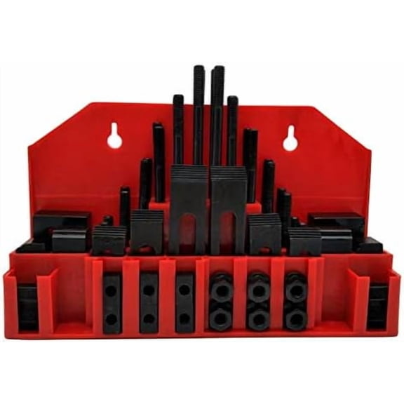 58Pc T-Slot Clamping Kit Mill Machinist Set Table Slots: 1/2"$$Tools & Hardware Other