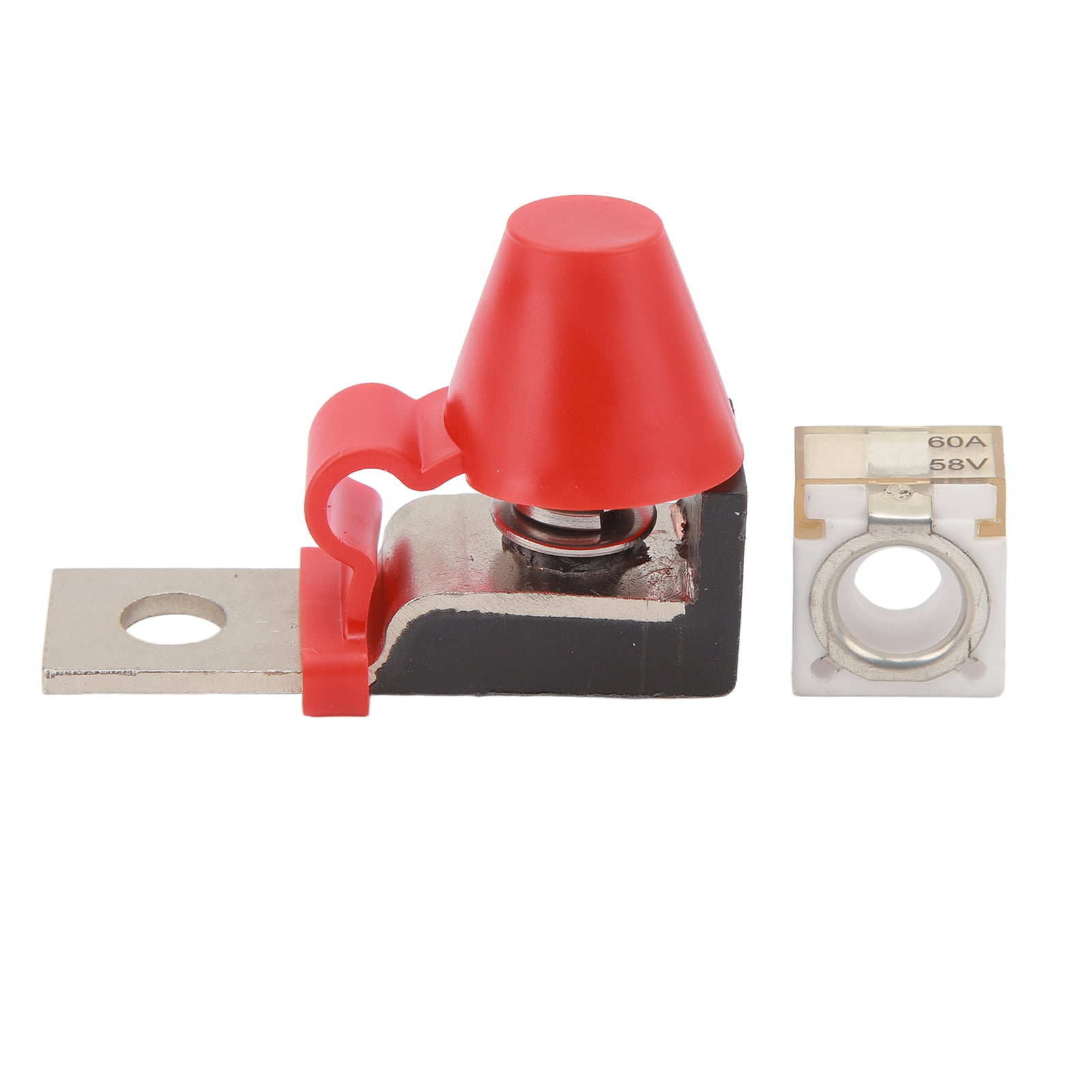 58V Terminal Fuse Block Kit with M8 Single Stud for Multiple Batteries Ignition Boat Truck RV