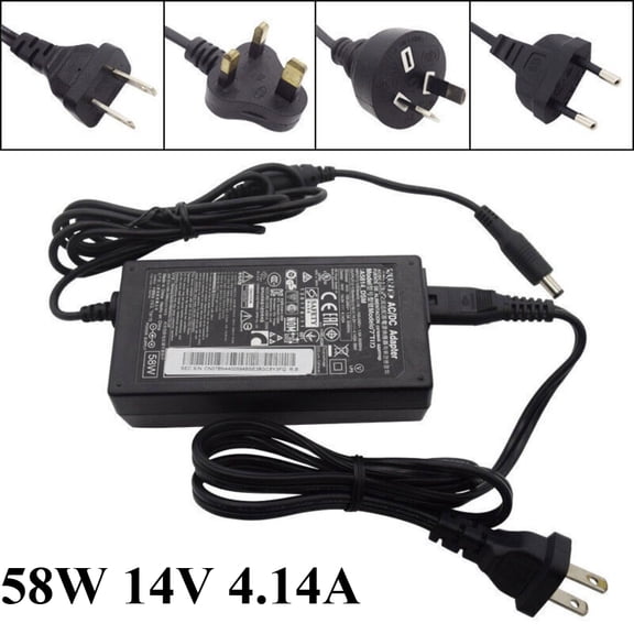 58W 14V 4.14A Laptop Charger for Samsung A5814-DSM Adapter 5.5*2.5mm Tip Power Supply