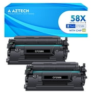58X Toner Cartridges With-CHIP Compatible for HP 58X CF258X 58A CF258A for HP Laser jet Pro M404dn M404n M404dw MFP M428fdw M428dw M406dn M430f M404 M428 Printer Ink | High Yield 2-Pack