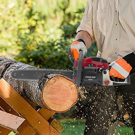 58cc Gas Chainsaw 20'' Gasoline Powered Chain Saw 2 Cycle Engine Single Cylinder