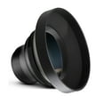 thumbnail image 1 of 58mm 0.43x Super Wide Angle Lens With Macro (Wider Alternative To JVC GL-V0746U) + 46mm 3 Piece Filter Kit, Includes Ultraviolet, CPL & Fluorescent + Nwv Direct Micro Fiber Cloth + Stepping Ring, 1 of 3