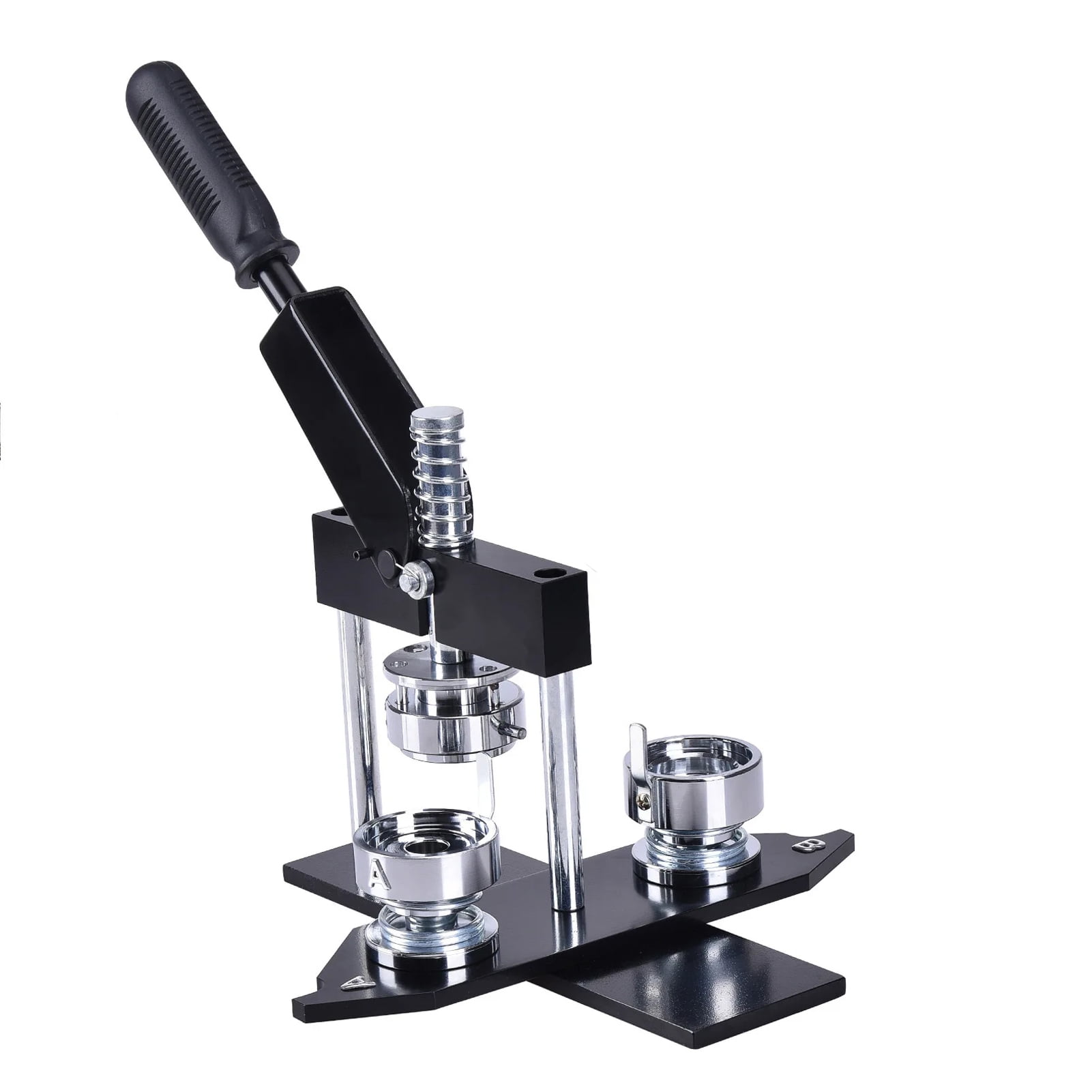 58mm Button Maker Set Professional Manual Pin Badge Making Machine Including Metal Mold ,Beginner-Friendly