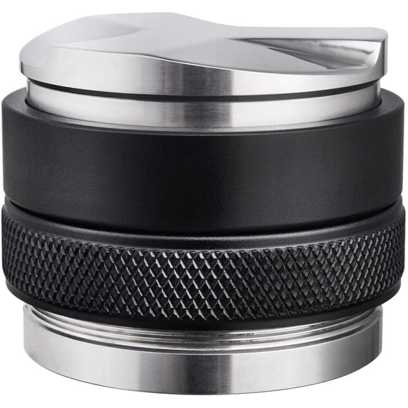 58mm Coffee Distributor and Tamper, Dual Head Coffee Leveler Fits for Portafilter, Increased Adjustable Depth- Professional Espresso Hand Tampers