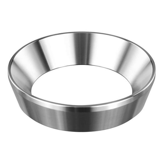 58mm Espresso Dosing Funnel, Stainless Steel Coffee Dosing Ring Compatible with 58mm Portafilter (58mm)