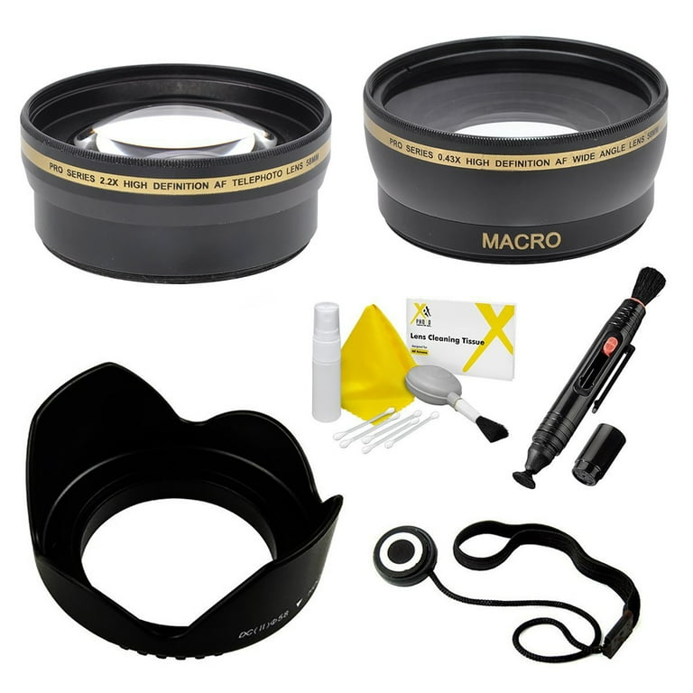 58mm Essential Lens Kit for Select Sony Cybershot Digital Cameras