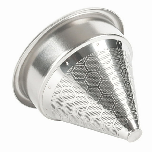 58mm Filter Basket with Pour over Coffee Dripper Compatible with 58mm Bottomless Porta y20709
