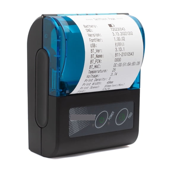 58mm Portable Thermal Receipt Printer Mobile Wireless Mini Bluetooth Ticket Bill