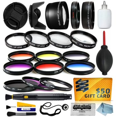 ULTIMAXX 105mm 4-Piece HD Filter Kit: UV, CPL, Warming & FLD – Protect Your Lens & Upgrade Your Shots