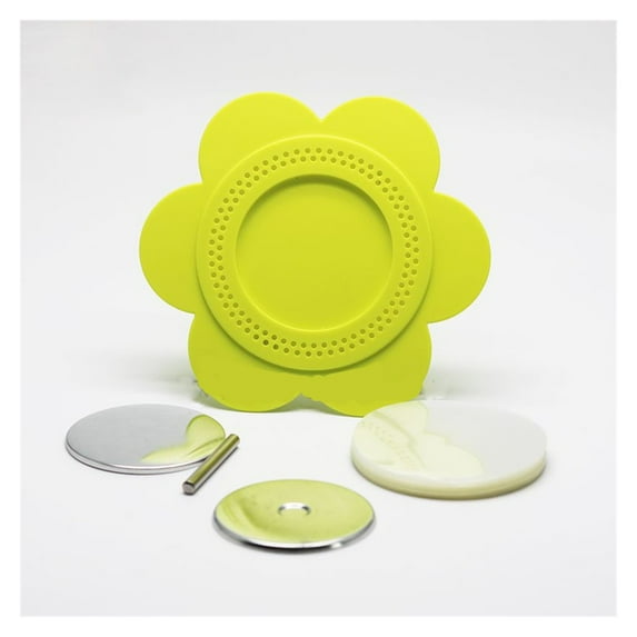 58mm Sunflower Badge Material Badge Consumables Advertising Gift Blank Material DIY Making Of Badge Machine Crafts 50 Sets