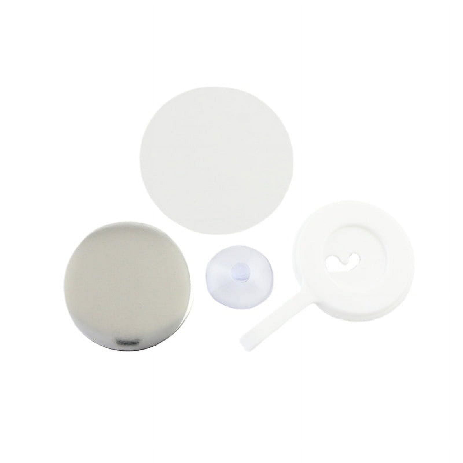 58mm Traceless Suction Cup Hook Blank Badge Button Pins DIY Crafts Parts Maker Iron Back ,Beginner-Friendly