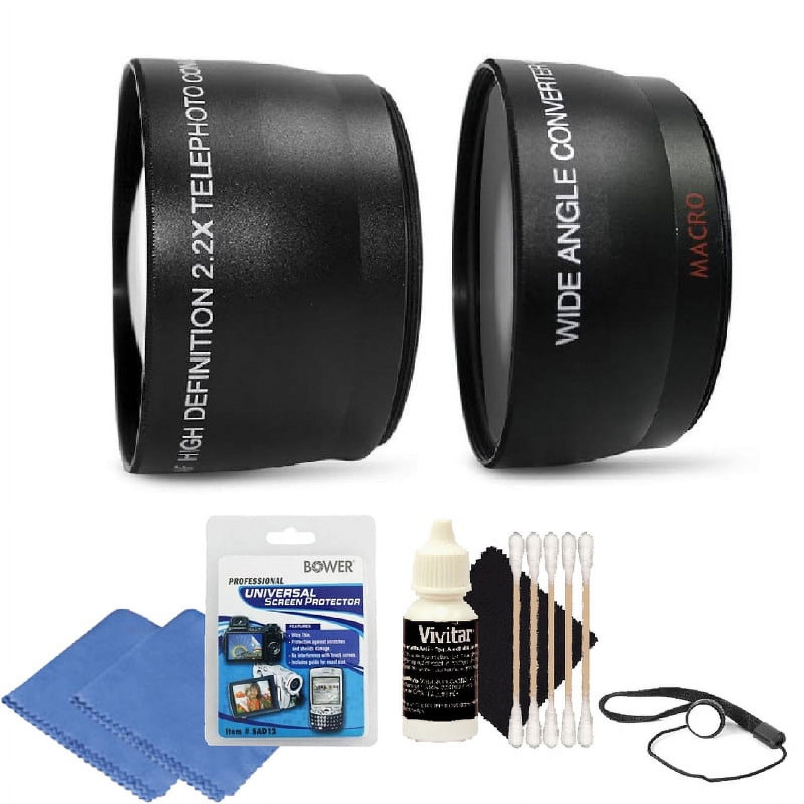 58mm Wide Angle Lens Kit for Canon EOS 1200D 1300D and All Canon
