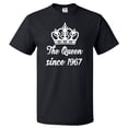 thumbnail image 1 of 59th Birthday Gift For 59 Year Old Queen Since 1967 T Shirt, 1 of 2