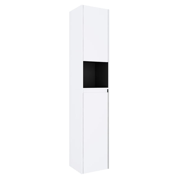 59.00" High Plywood Cabinet - Modern Style Aesthetic - Bathroom Wall Mounted - Store Daily Necessities