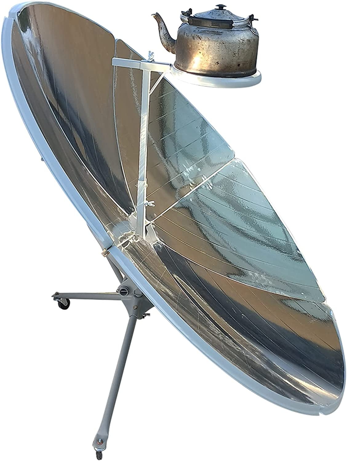 59.05inch Solar Cooker Portable Solar Oven Camping Solar Cooker Sun Oven  Cooker All Season, Outdoor, Cooking, Steaming, Concentrating Solar Cooker Parabolic Focal Spot Temperature:800-1000C