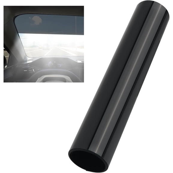 59.06x7.87 Windshield Tint Strip,Practical Window Tint Film for Blocking Light & Reducing Glare,5% VLT Accessories Auto Window Tints for Front Windshield (59.06x7.87)