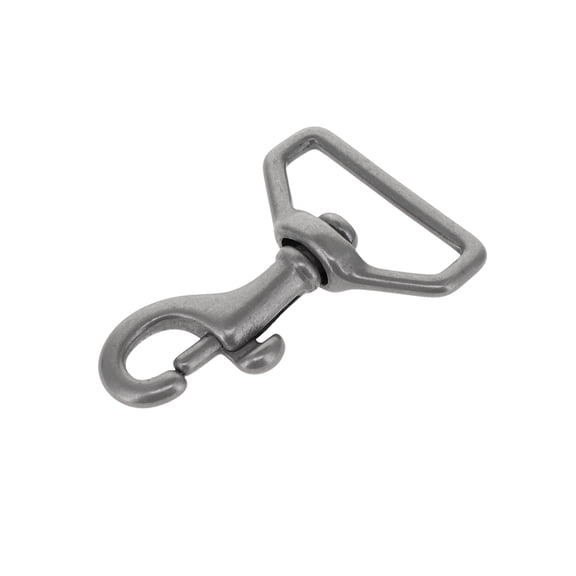 59 1" Nickel Matte, Swivel Bolt Snap, Solid Brass-LL