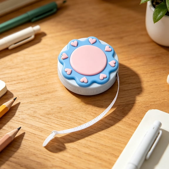 59.1In Retractable Tape Measure Soft Flexible Sewing Body Measuring Tape Push Button Telescoping Ruler For Tailoring Fabric Knitting Craft Home DIY